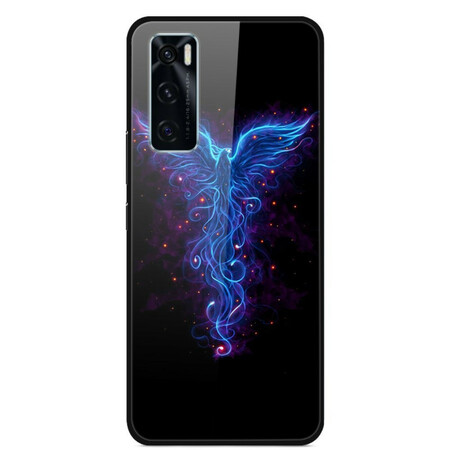 Cover Vivo Y70 Gehärtetes Glas Phoenix