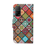 Xiaomi Mi 10T / 10T Pro Patchwork Mandalas Tasche mit Lanyard