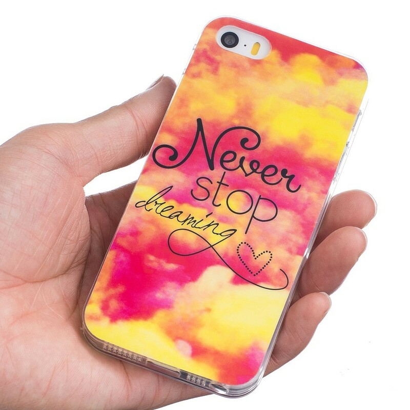 iPhone-Cover SE/5/5S Never Stop Dreaming