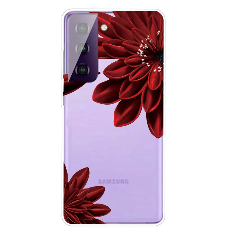 Samsung Galaxy S21 FE Wildblumen Cover