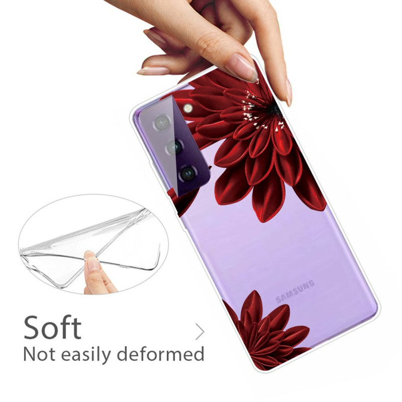 Samsung Galaxy S21 FE Wildblumen Cover