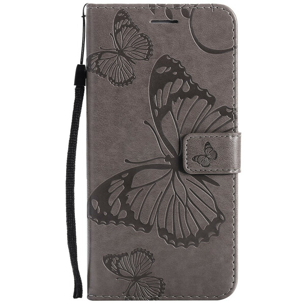 Oppo Find X3 / X3 Pro Tasche Schmetterlinge und Schräge Klappe