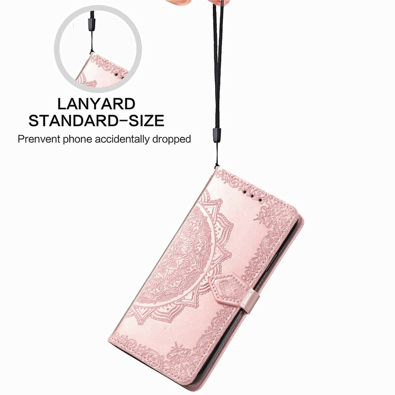 Xiaomi Redmi 9T / Note 9 Mandala Mittelalter Tasche Xiaomi Redmi 9T / Note 9 Mandala Mittelalter Tasche