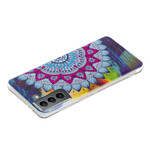 Samsung Galaxy S21 FE Mandala Colored Fluorescent Cover