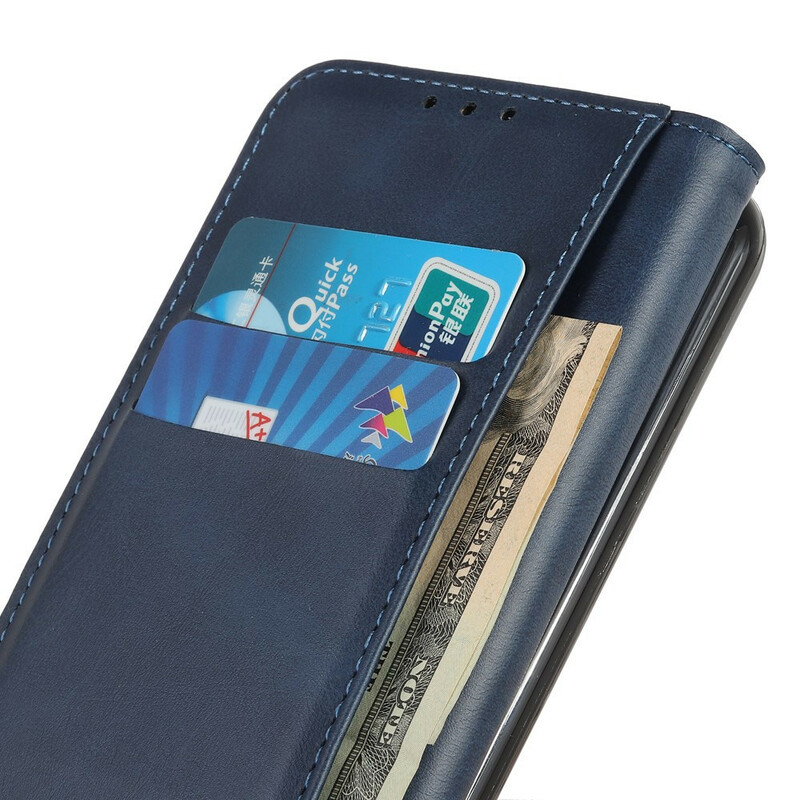 Flip Cover Samsung Galaxy S21 FE Schlitzleder
