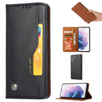 Flip Cover Samsung Galaxy S21 FE Kunstleder Kartenhalter