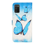Hülle Samsung Galaxy A02s Flug der Schmetterlinge