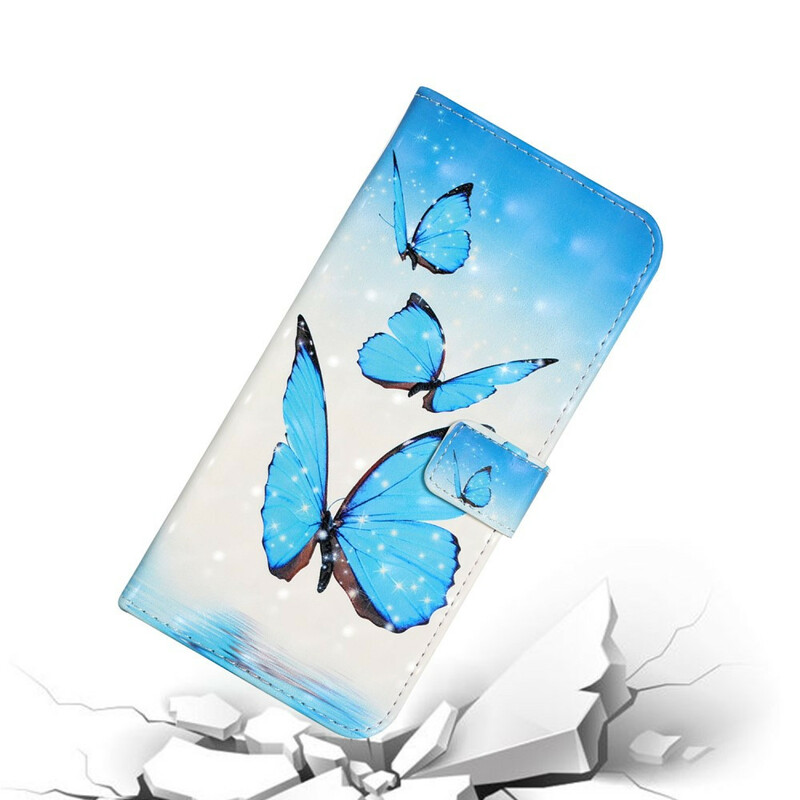 Hülle Samsung Galaxy A02s Flug der Schmetterlinge