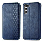 Flip Cover Samsung Galaxy S21 FE Lederoptik Diamant