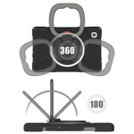 Samsung Galaxy Tab A7 Lite Cover Ultra Widerstandsfähig Ring-Drehhalter