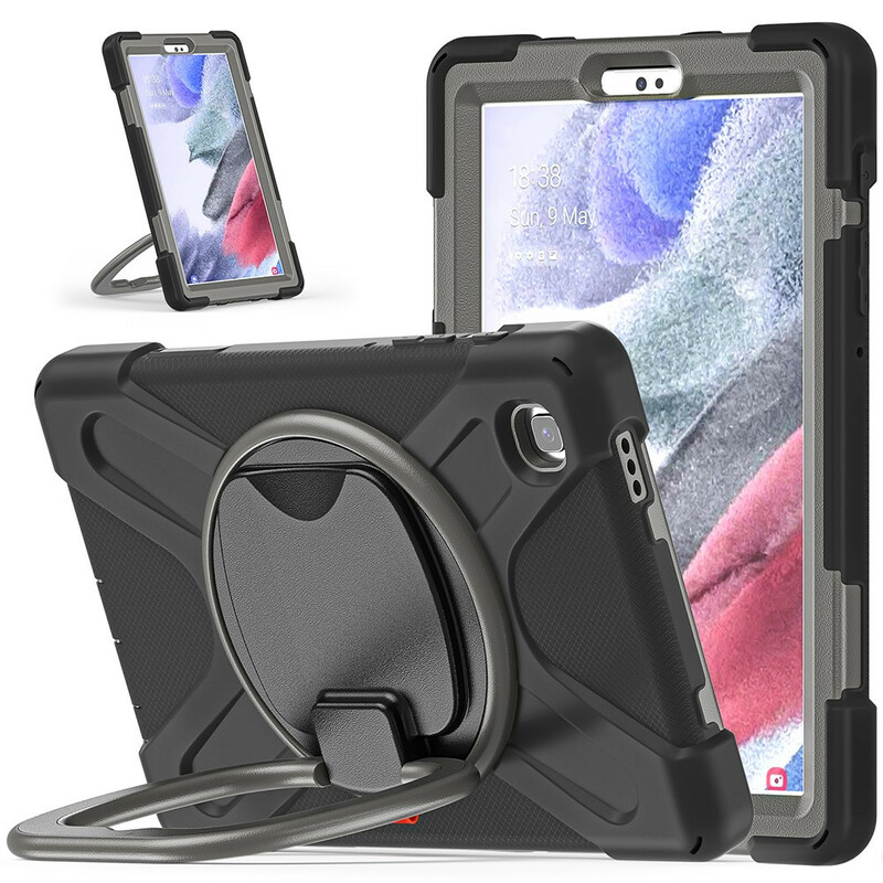 Samsung Galaxy Tab A7 Lite Cover Ultra Widerstandsfähig Ring-Drehhalter