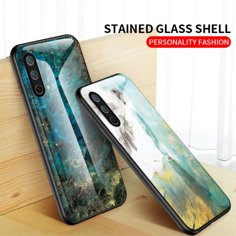 Cover OnePlus Nord CE 5G Gehärtetes Glas Marble Colors