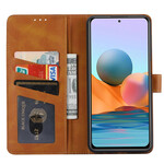 Xiaomi Redmi Note 10 / Note 10s Hülle Vorderer Kartenhalter und Gurt