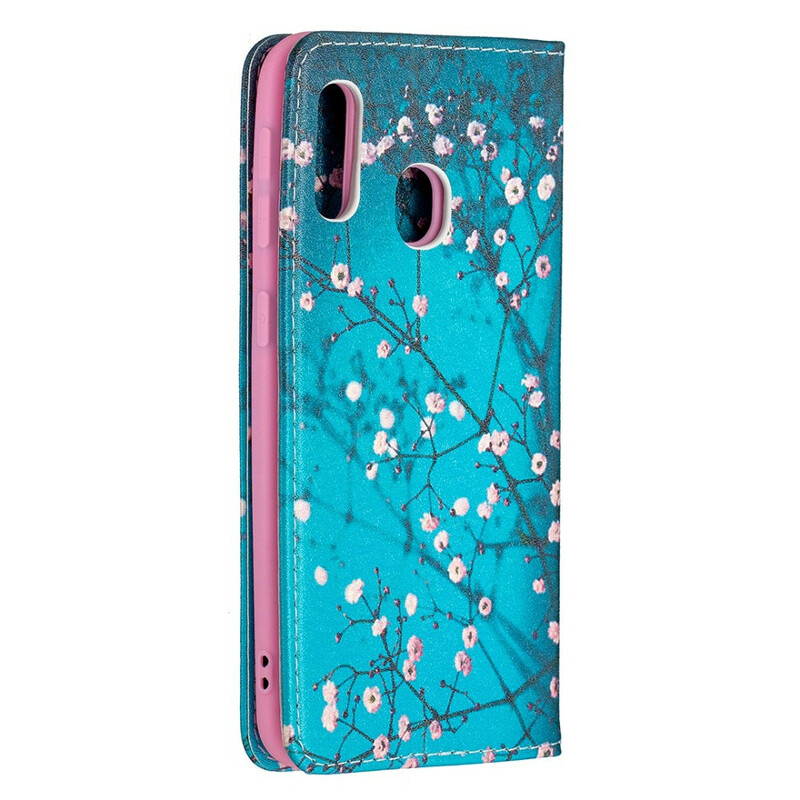 Flip Cover Samsung Galaxy A20e Blühende Zweige