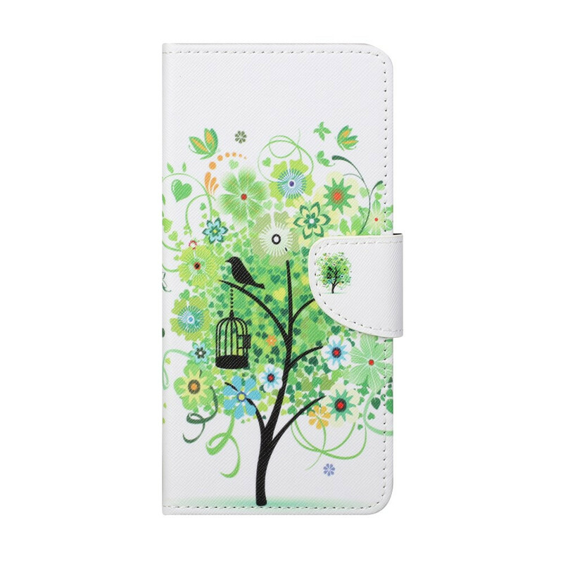 Xiaomi Mi 10T / 10T Pro Tasche Baum Laub Grün