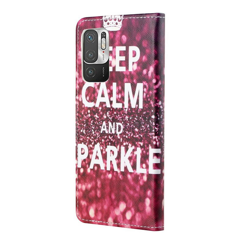 Xiaomi Redmi Note 10 5G / Poco M3 Pro 5G Hülle Keep Calm and Sparkle