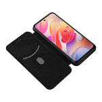 Flip Cover Xiaomi Redmi Note 10 5G / Poco M3 Pro 5G Kohlefaser Farbig