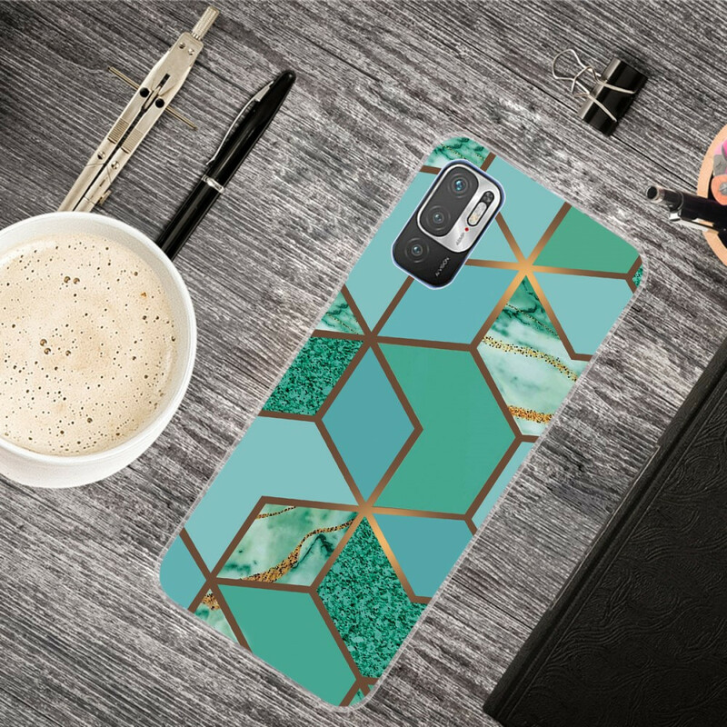 Xiaomi Redmi Note 10 5G / Poco M3 Pro 5G Marmor Geometric Cover