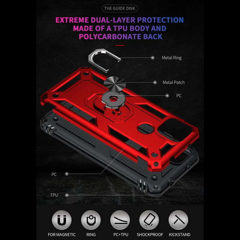 Google Pixel 5A 5G Ring Premium Cover