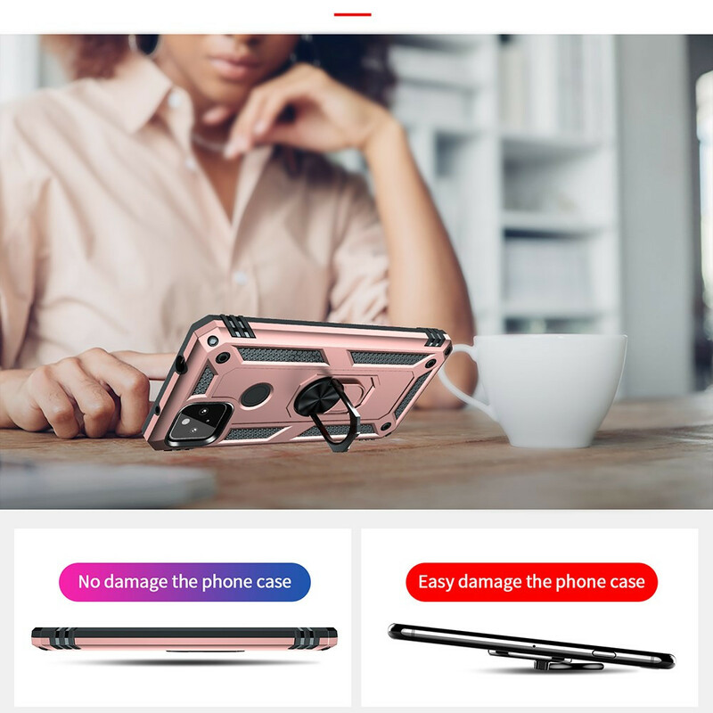 Google Pixel 5A 5G Ring Premium Cover