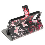 Hülle iPhone 13 Mini Verrückte Schmetterlinge