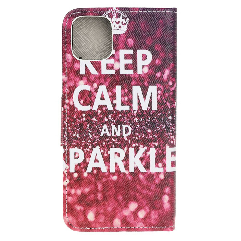 Hülle iPhone 13 Mini Keep Calm and Sparkle