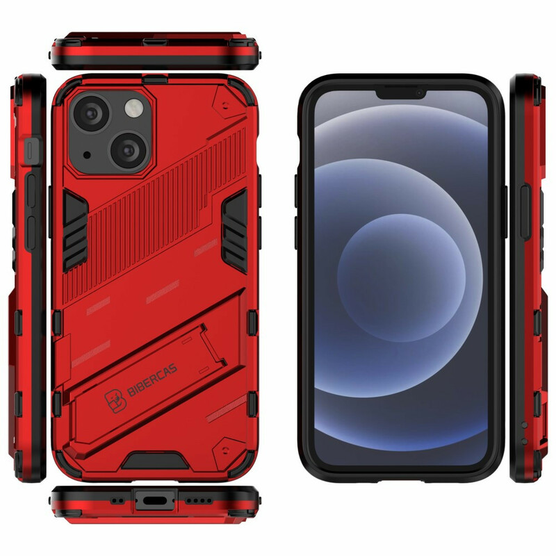 iPhone 13 Mini Cover Abnehmbare Zwei-Positionen-Freisprech-Halterung iPhone 13 Mini Cover Abnehmbare Zwei-Positionen-Freisprech-Halterung