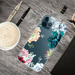 iPhone 13 Pro Max Cover Aquarell Blumen