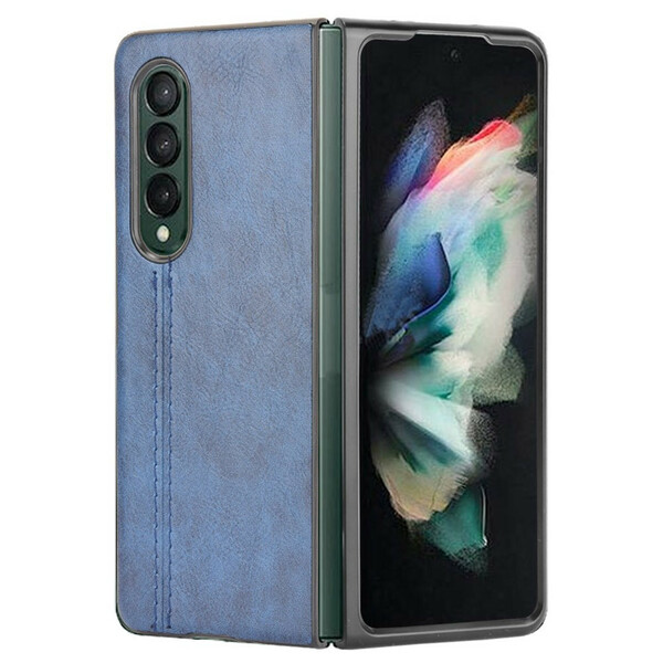 Samsung Galaxy Z Fold 3 5G Hülle mit Ledereffekt Nähen