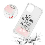 iPhone 13 Pro Max Never Stop Dreaming Glitter Cover