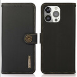 Hülle iPhone 13 Pro Echtleder KHAZNEH RFID Hülle iPhone 13 Pro Echtleder KHAZNEH RFID