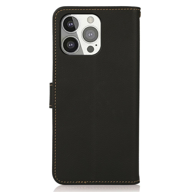 Hülle iPhone 13 Pro Echtleder KHAZNEH RFID Hülle iPhone 13 Pro Echtleder KHAZNEH RFID
