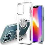 Transparentes iPhone 13 Pro Cover mit Ringhalter