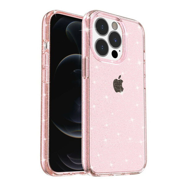 iPhone 12 Pro Cover Transparent Glitter