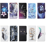 iPhone 13 Winter Wolf Hülle mit Lanyard