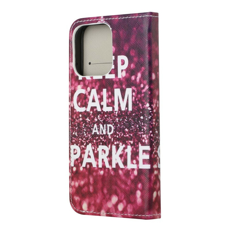 iPhone 13 Hülle Keep Calm and Sparkle