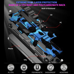 iPhone 13 Pro Max Cover Camouflage Abnehmbare Halterung