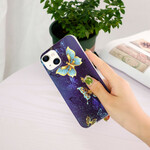 iPhone Cover 13 Serie Schmetterlinge Fluoreszierend