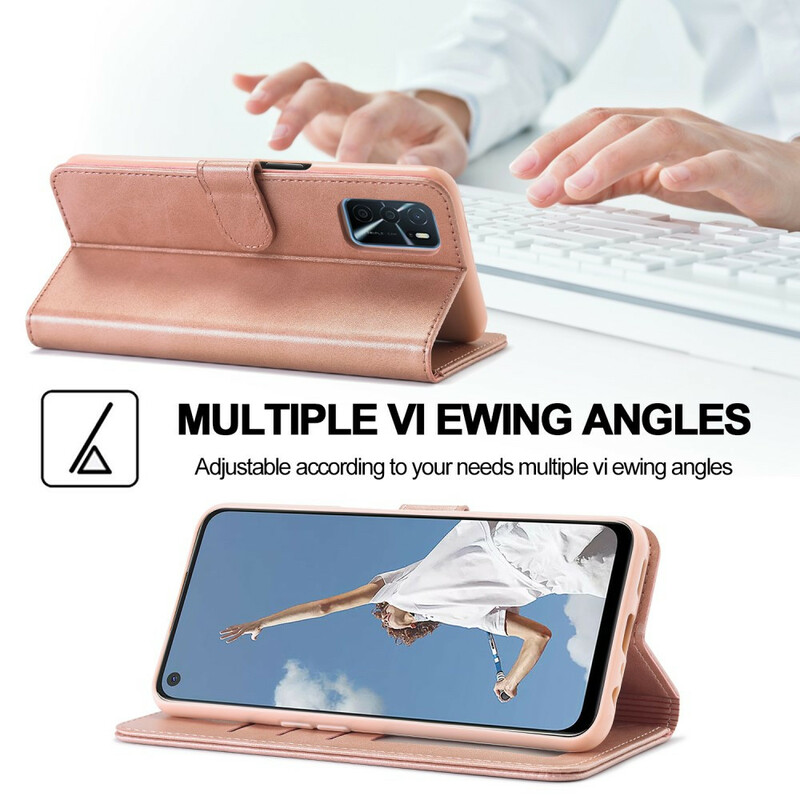 Hülle Oppo A16 / A16s LC.IMEEKE Lederoptik