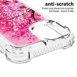 iPhone Cover 13 Baum Glitzer