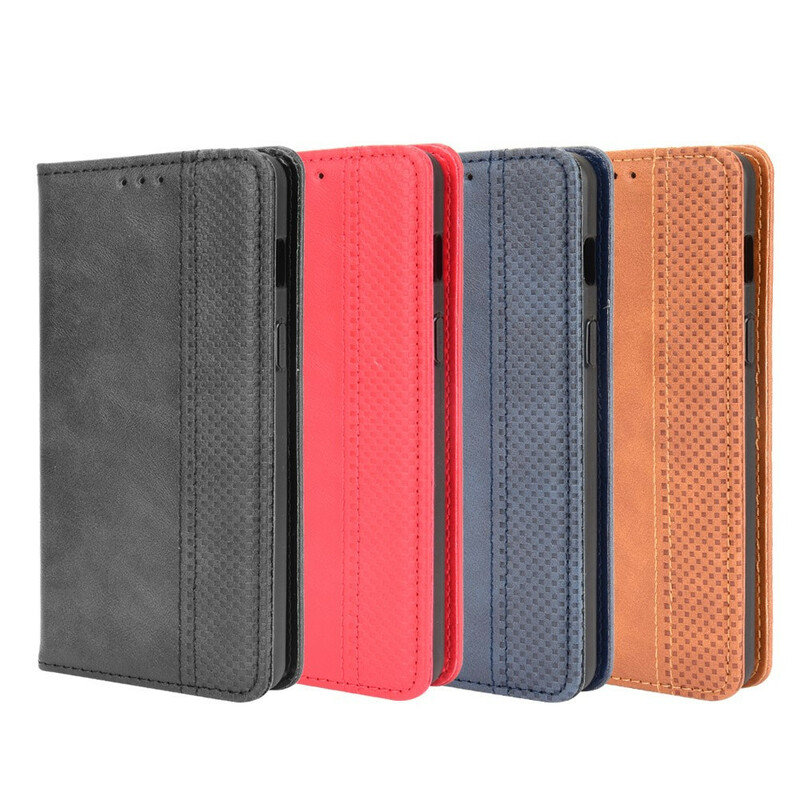 Flip Cover OnePlus Nord 2 5G Vintage Stylished Leather Effect Flip Cover OnePlus Nord 2 5G Vintage Stylished Leather Effect