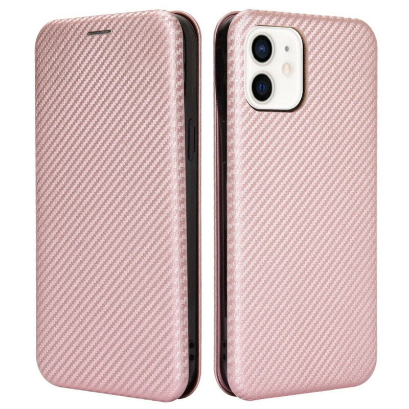 Flip Cover iPhone 13 Kohlefaser