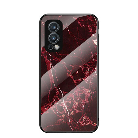 Cover OnePlus Nord 2 5G Gehärtetes Glas Marble Colors
