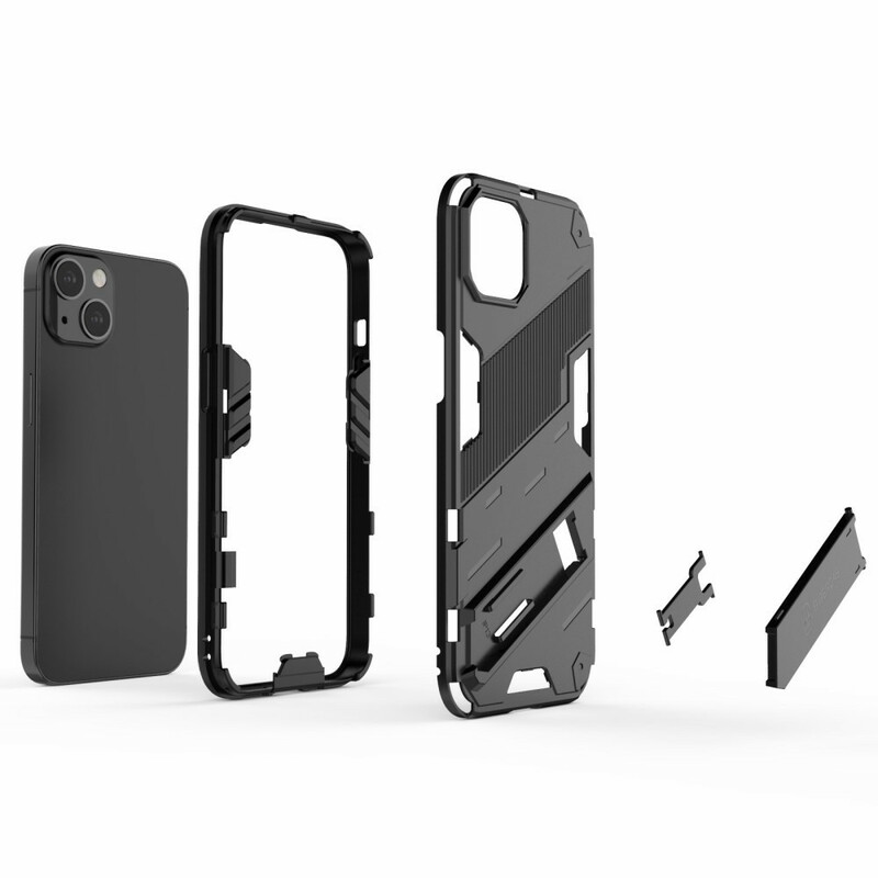 iPhone 13 Cover Abnehmbare Halterung Zwei Positionen freihändig