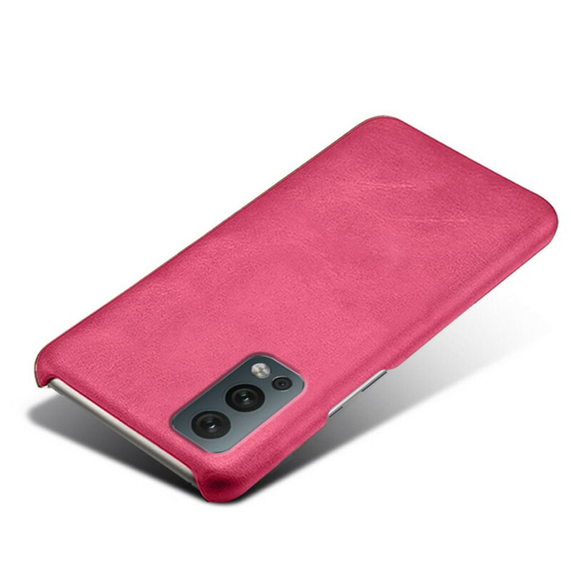 OnePlus Nord 2 5G Cover Leder-Effekt KSQ