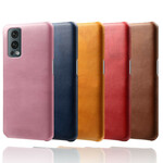 OnePlus Nord 2 5G Cover Leder-Effekt KSQ