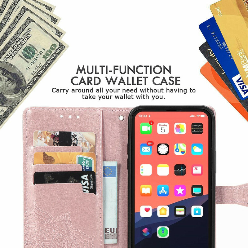 Hülle iPhone 13 Mandala Mittelalter