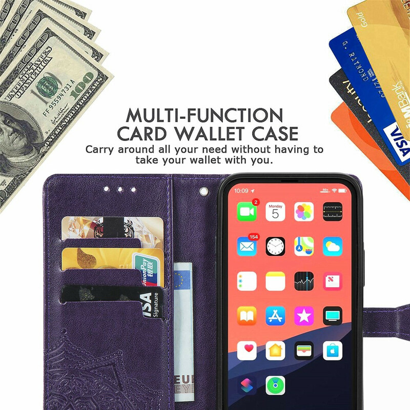 Hülle iPhone 13 Mandala Mittelalter