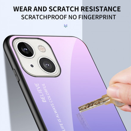 iPhone 13 Panzerglas Cover Hello