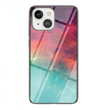 iPhone 13 Panzerglas Cover Starry Sky